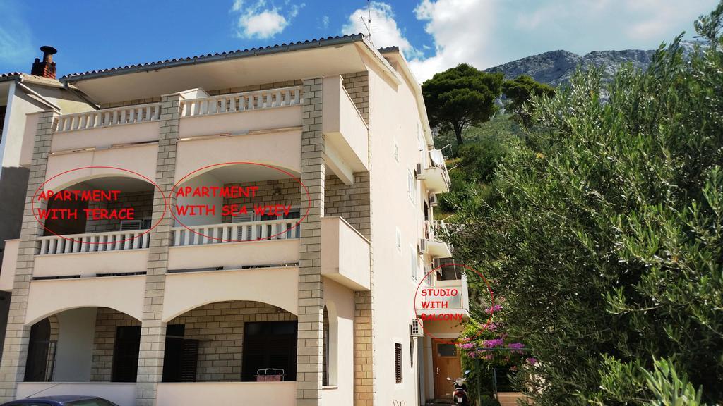 Apartments Ursic Mb Brela Dış mekan fotoğraf